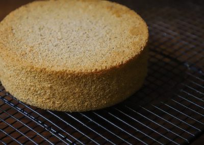 génoise = sponge cake